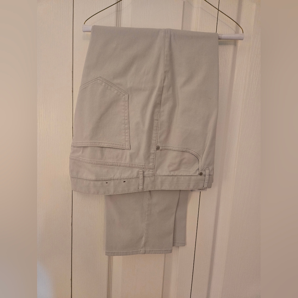 Michael Kors Tan Tailored Fit Pants